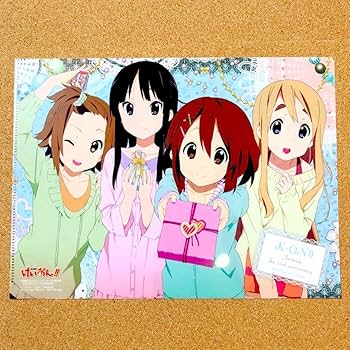 Amazon.co.jp: けいおん K-ON クリアファイル 平沢 唯 秋山 澪